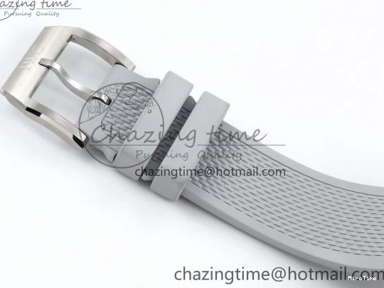 MIROTIME 0403 Portuguese Chrono IW3716 Z+F 1:1 Best Edition White Dial on Gray Rubber Strap A WrinkleFree 7014